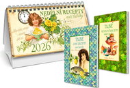 STUDIO TRNKA Stolní kalendář nedělní menu 2026 - Stolní kalendář