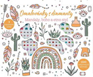 colouring page with diamonds briefcase: mandalas, boho and ethno style - Colouring Book