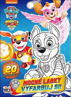 Vyfarbuj si! Labková patrola Silné labky - Kniha