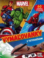Maľovanky s tetovaním Marvel - Kniha