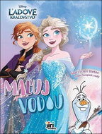 Maľuj vodou  Ľadové kráľovstvo - Kniha