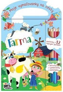 Moje maľovanky na cesty Farma - Kniha