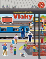 Samolepková knižka Vlaky - Kniha