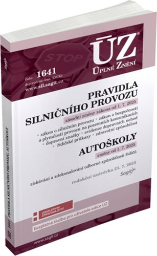 ÚZ 1641 Pravidla silničního provozu - Kniha - Main image