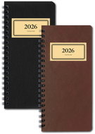 BOBO Weekly retro portrait diary, burgundy - Planner