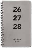 BOBO Triennial 14-day diary, silver - Planner