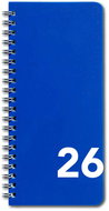 BOBO Monthly portrait diary, blue - Planner