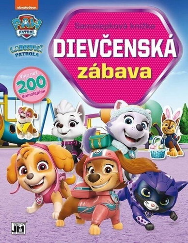 Veľká samolepková knižka Zábava s Labkovou - Kniha - Main image
