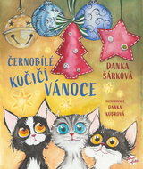 Černobílé kočičí Vánoce - Kniha