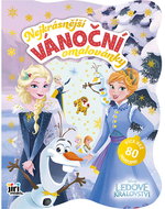 The most beautiful christmas colouring pages with stickers ice kingdom - Colouring Book