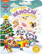 The most beautiful christmas colouring pages with stickers Tlapková patrola girls - Colouring Book