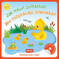 Jak mluví zvířátka?/Ako rozprávajú zvieratká?: červený sešit/zošit - Kniha