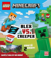 LEGO® Minecraft® Alex vs. Creeper: Krabička plná dobrodružství - Kniha