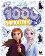 1000 samolepek s aktivitami Ledové království - Kniha