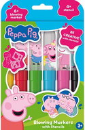 Foukací fixy Prasátko Peppa - Felt Tip Pens