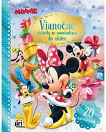 Vianočné aktivity so samolepkami do okien Minnie - Kniha