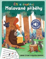 Malované příběhy: Čti a doplňuj, První čtení s velkými písmeny - Kniha