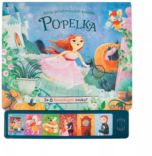 Popelka Zvuková POP-UP kniha - Kniha - Main image