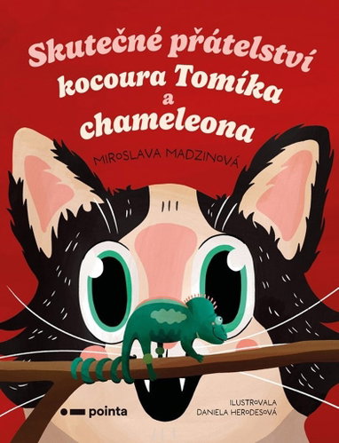 Skutečné přátelství kocoura Tomíka a chameleona Main image Skutečné přátelství kocoura Tomíka a chameleona - Kniha - Main image