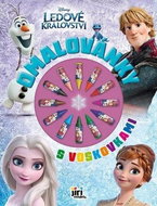 Omalovánky s voskovkami Ledové království - Kniha