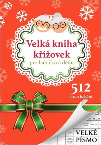 Velká kniha křížovek pro babičku a dědu - Kniha - Main image