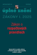Aktualizace I/4  2025: Zákon o rozpočtových pravidlech - Kniha