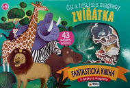Čti a hraj si s magnety Zvířátka: Fantastická kniha a deska s magnety - Kniha