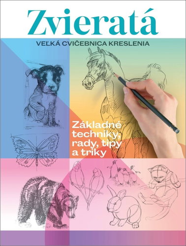 Zvieratá Veľká cvičebnica kreslenia - Kniha - Main image