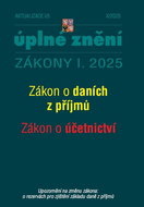 Aktualizace I/5  2025: Zákon o daních z příjmů, o účetnictví - Kniha
