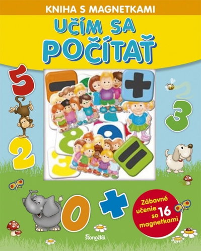Učím sa počítať: Kniha s magnetkami - Kniha - Main image