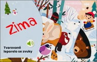 Tvarované leporelo se zvuky Zima - Kniha