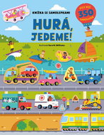 Knížka se samolepkami Hurá, jedeme! - Kniha