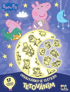 Omalovánky se svítícím tetováním Prasátko Peppa - Kniha