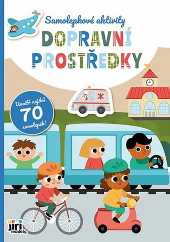 Sticker Activities Vehicles - Kids Stickers - Main image
