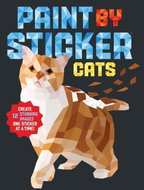 Paint by Sticker: Cats: Create 12 Stunning Images one Sticker at a Time - Kniha