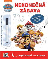Nekonečná zábava Tlapková patrola: Napiš a smaž zas a znovu - Kniha