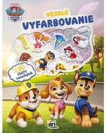 Veselé vyfarbovanie so super samolepkami Labková patrola - Kniha