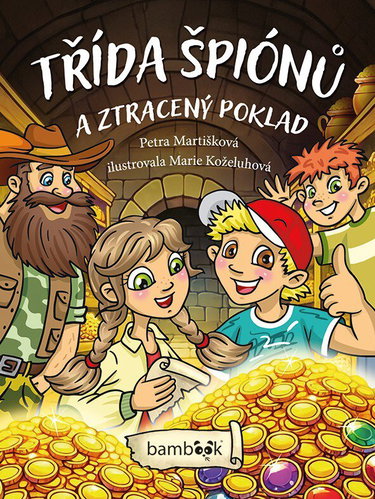 Třída špiónů a ztracený poklad - Kniha - Main image