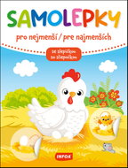 Samolepky pro nejmenší/pre najmenších: se slepičkou/so sliepočkou - Kniha