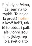 Hořím - Kniha