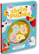 Chytni pusinku! Pět malých kuřátek: Magnetická zábava s rybářským prutem - Kniha