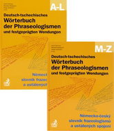 Deutsch-tschechisches Wörterbuch der Phraseologismen A-L, M-Z: 2 knihy - Kniha