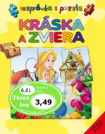 Kráska a zviera: Rozprávka s puzzle - Kniha