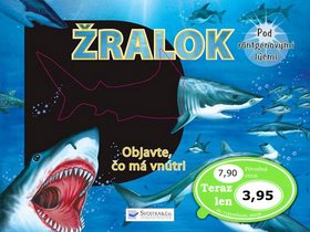 Žralok: Objavte, čo má vnútri - Kniha - Main image
