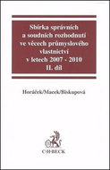Sbírka správních a soudních rozhodnutí ve věcech průmyslového vlastnictví v lete - Kniha