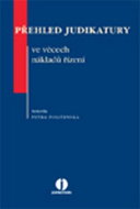 Přehled judikatury ve věcech nákladů řízení - Kniha