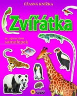 Zvířátka: Úžasná knížka se spoustou samolepek - Kniha