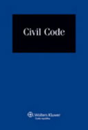 Civil Code - Kniha