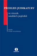 Přehled judikatury ve věcech soudních poplatků - Kniha