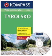 Tyrolsko: Velký turistický atlas 1:5000 000 - Kniha